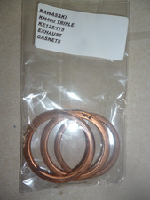 3 COPPER ExHAUST  Kawasaki KE 175 D3 KH400/250 KE125 /175