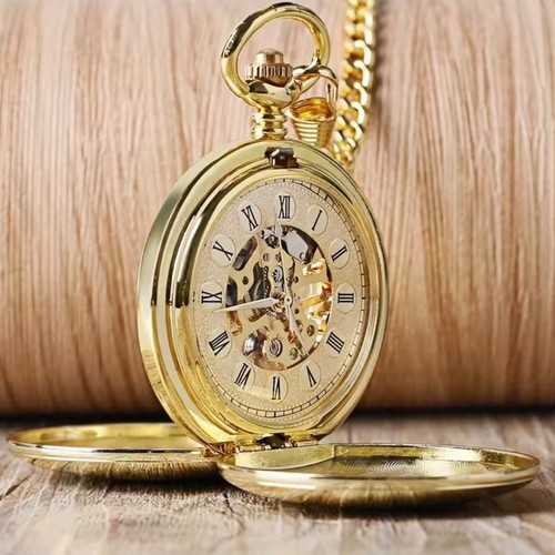 Manual mechanical pocket watch - pocket,
