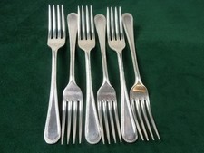6 Nice Vintage Silver Plated