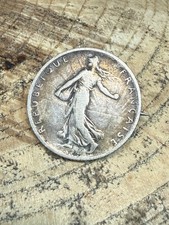 Antique 1899 Coin Brooch