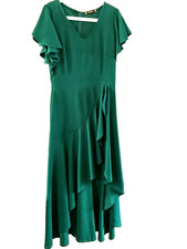 Green gypsy look dress Miusol