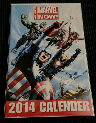 Marvel calendar 2014 - marvel,