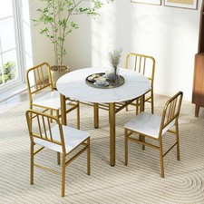 Round Kitchen Table & 4 Chairs