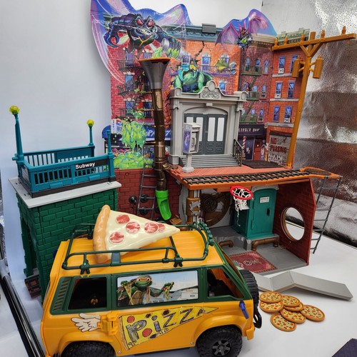 Tmnt mutant mayhem sewer - mayhem, lair