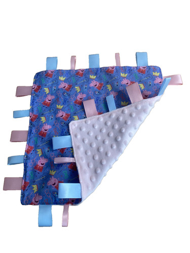 New kids baby tag blanket - new,