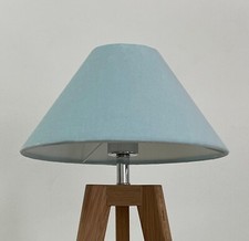 Lampshade Duck Egg Blue Velvet