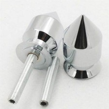 Chrome Swingarm Spools For