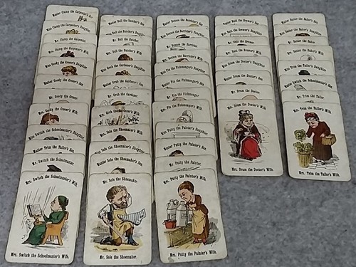 Playing card game - card, happy