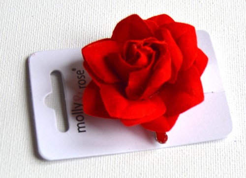 New small red rose - new,