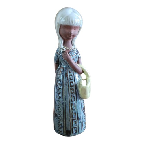 Figurine ornament lady holding - lady,