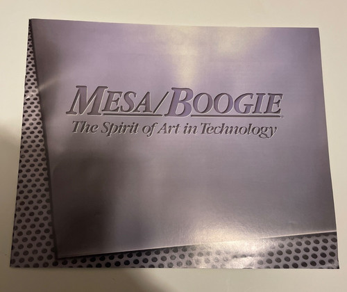 Mesa boogie product catalog - product,