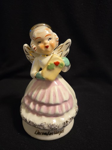 Vintage december angel - december,