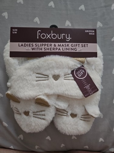 New foxbury ladies slippers - new,