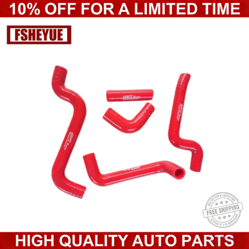 Red silicone radiator hose fit - red,
