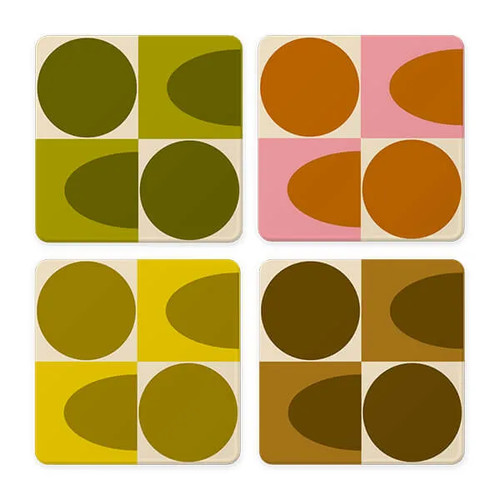 Orla kiely spot square set - spot, of