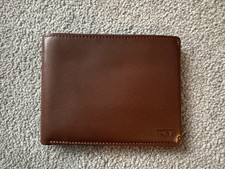 Tumi Brown Leather Wallet - New & Unused