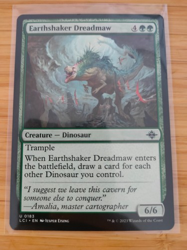 Mtg earthshaker dreadmaw 0183 - mtg,