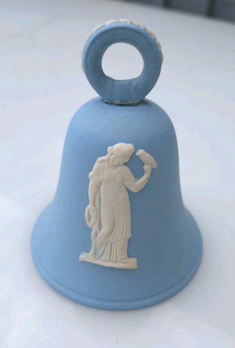 Wedgewood blue jasperware bell - wedgewood,