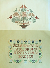 2 x Vintage Completed Cross