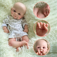 Reborn Doll Full Body Platinum Silicone Soft Girl Handmade Baby Real Lifelike