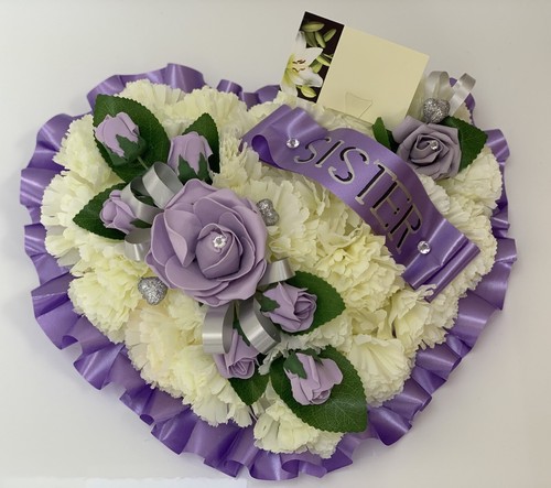 Artificial funeral flowers - funeral,