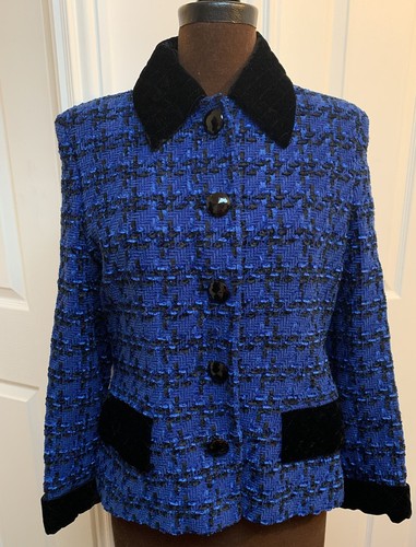 Vintage jaeger blue black - jaeger,