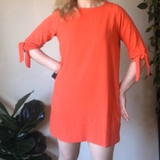 TANGERINE SHIFT DRESS by NU