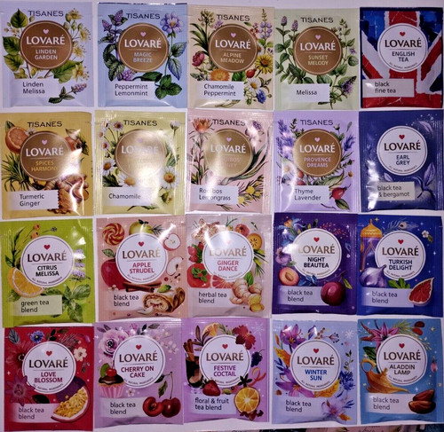 Lovare tea selection pack - selection,