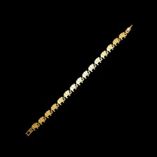 Elephant stampato gold - elephant,
