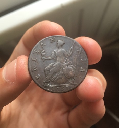 1751 george old bust copper - george,