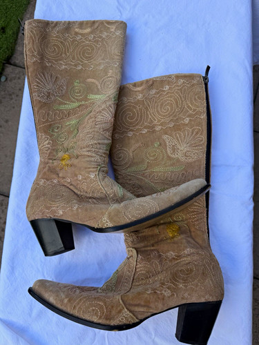 Asspava beige embroidered - asspava,