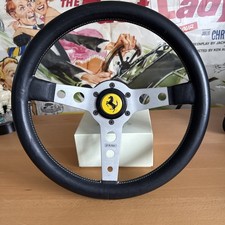 Ferrari Momo Prototipo Leather Steering Wheel Unused NOS 1984 308 328 400 F40