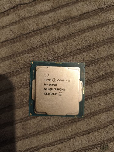 Intel core 8600k 8th gen - i5-8600k,