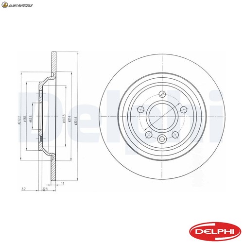 Brake discs bg4239c - brake,