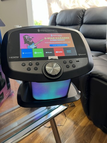 Singing machine touchscreen - singing,