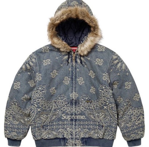 Supreme bandana jacquard denim - supreme,