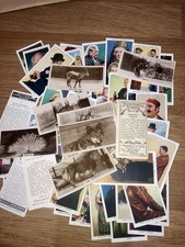 150 VINTAGE CIGARETTE CARDS . MIX MAKERS.ALL VERY GOOD CONDITION-DUPLICATES