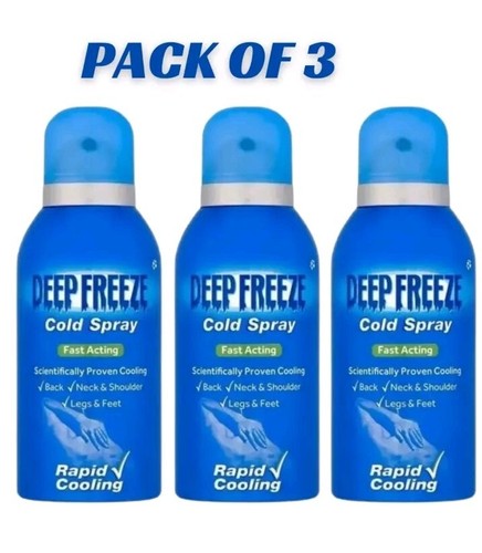 Deep freeze cold - cold, spray