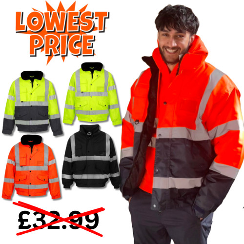 Vis viz bomber jacket high - hi,