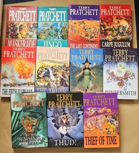 Terry pratchett discworld - pratchett,