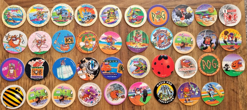 Waddingtons pogs series - pogs, 2