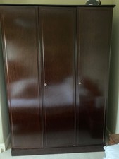 3door solid wood wardrobe with