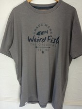 Weird Fish Men's Grey Graphic