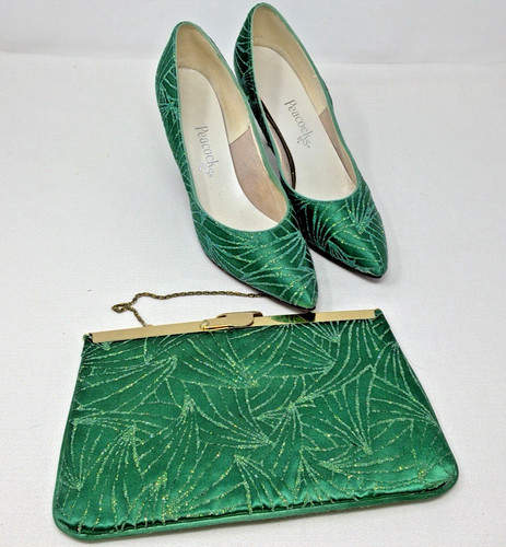 Vintage peacock brand shoes - vintage,