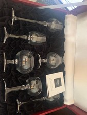 MOSER 6pc SET MOUTH-BLOWN LIQUEUR GLASSES IN ORIGINAL PRESENTATION BOX