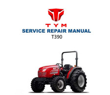 Tym T390  Farm Tractor Service