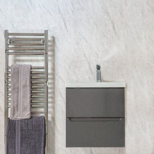 Grey marble gloss 1000mm - grey,
