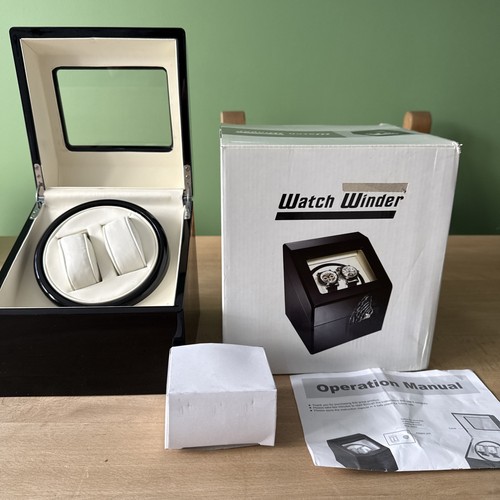 New watch winder double slot - new,