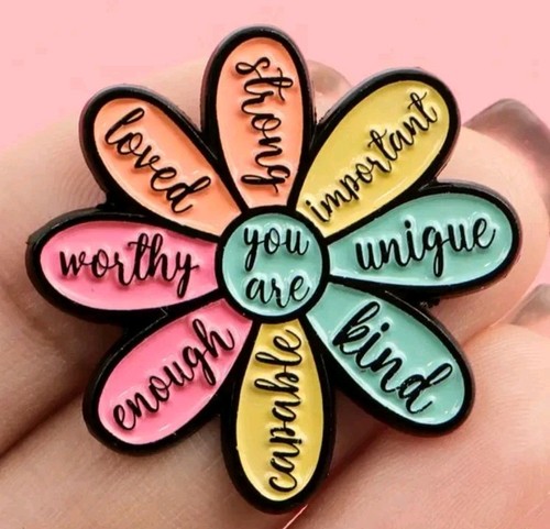Enamel pin you are - pin,