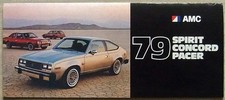 AMC CONCORD Spirit PACER USA Car Sales Leaflet 1979 #9-2422-845-05